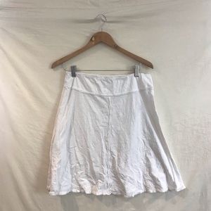 White Cotten Skirt Prana